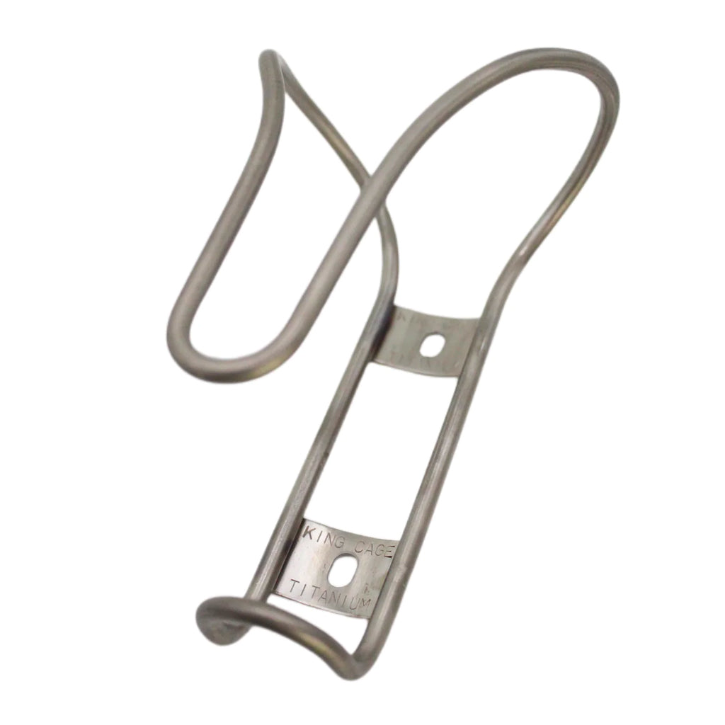 King Cage Iris Titanium Bottle Cage Steed Cycles