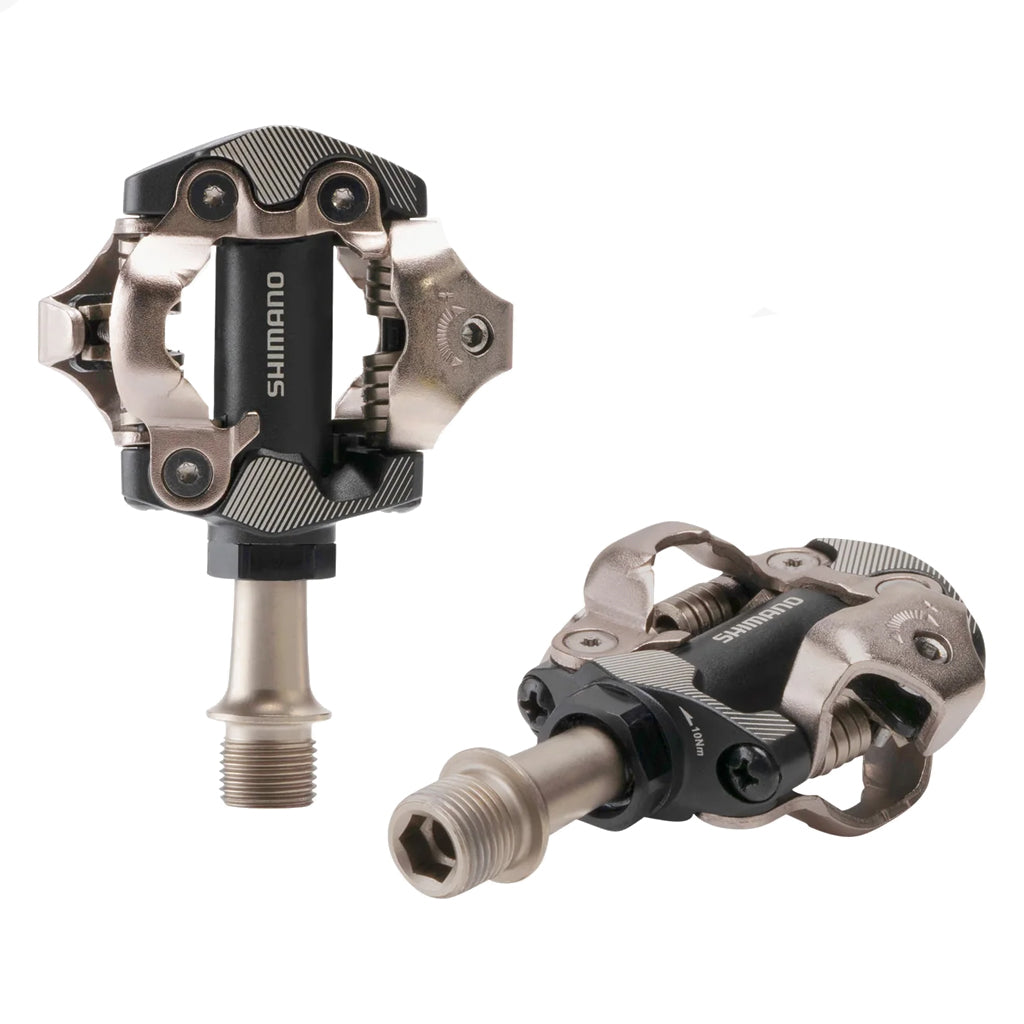 xt clipless pedals Shimano PD-M8100 – Steed Cycles Color:Apatite Navy Matt / Hydrogen White Matt Hard Cranking Girl | Featured Item The low