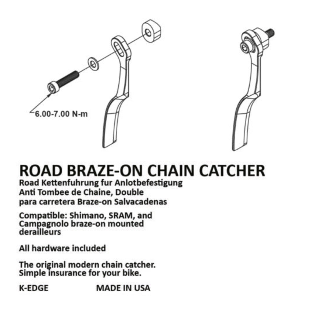 K-Edge Road Braze-on Chain Catcher