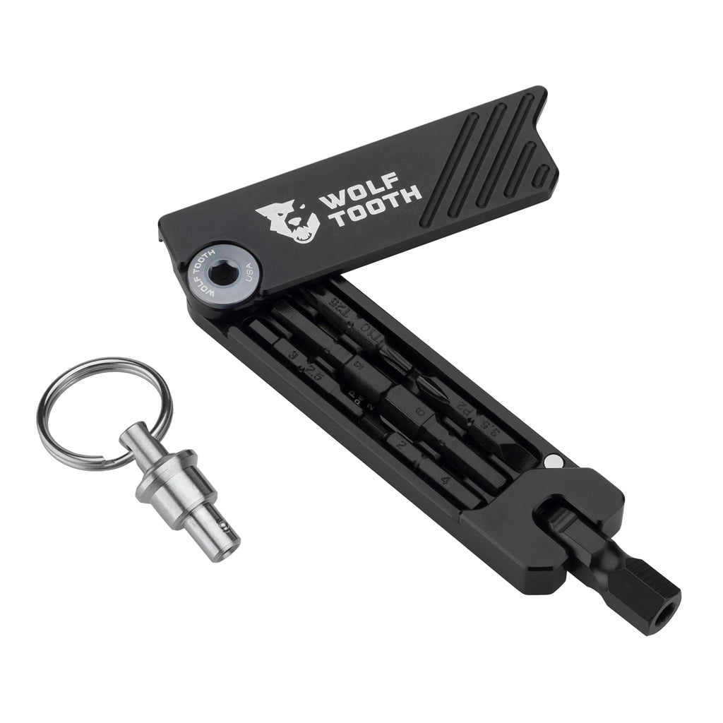 Wolf Tooth Components 6-Bit Hex Wrench Multi-tool With Keyring