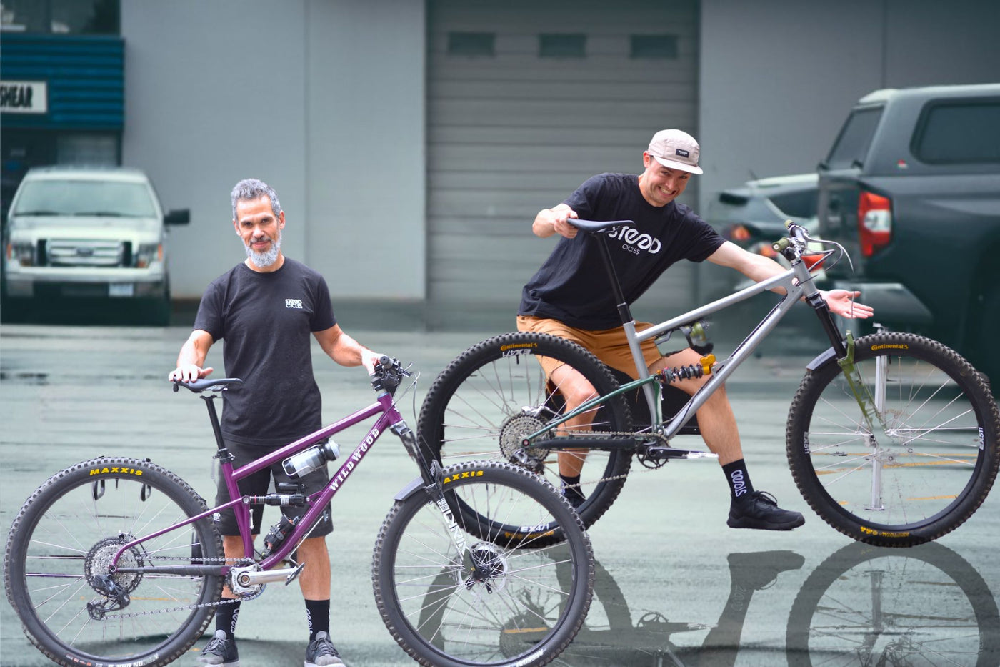 Steel Bike Showdown - Tony and Joe's Steel Single Pivot Enduro Bikes