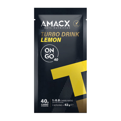 Amacx Sports Nutrition Turbo Drink On the Go Lemon (12 pack)