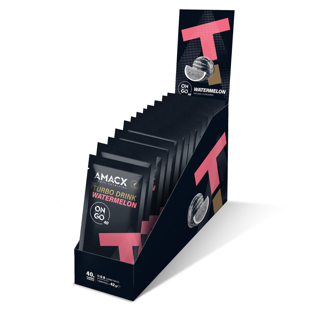 Amacx Nutrition Sportive Turbo Boisson À Emporter Pastèque (12 pack)