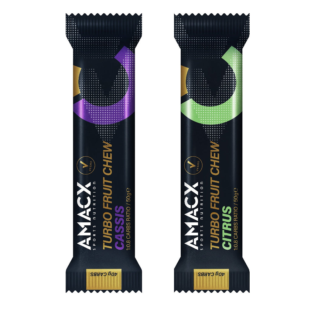 Amacx Sports Nutrition Turbo Fruit Chew Citrus (12 Pack)