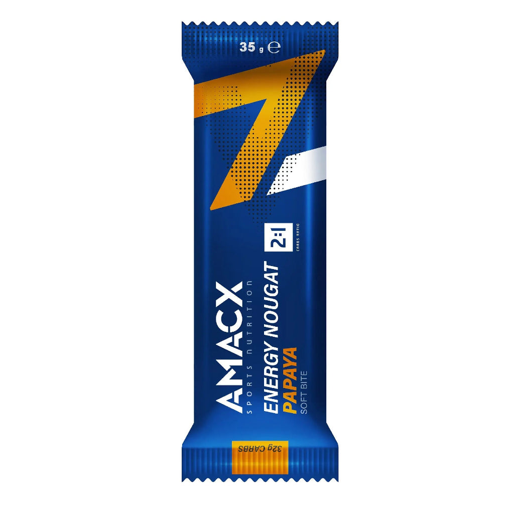 Amacx Nutrition Sportive Énergie Nougat Papaye (12 pack)