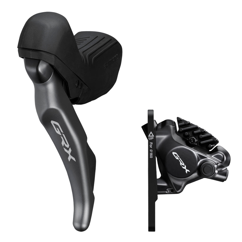 Shimano GRX ST-RX820-LA / BR-RX820 Flat Mount Disc Brake/Dropper Remote Lever Front/Left (140 or 160mm not included)