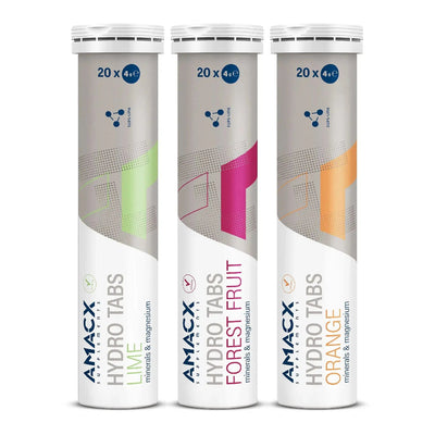 Amacx Sports Nutrition Hydro Tabs Orange (3 pack)