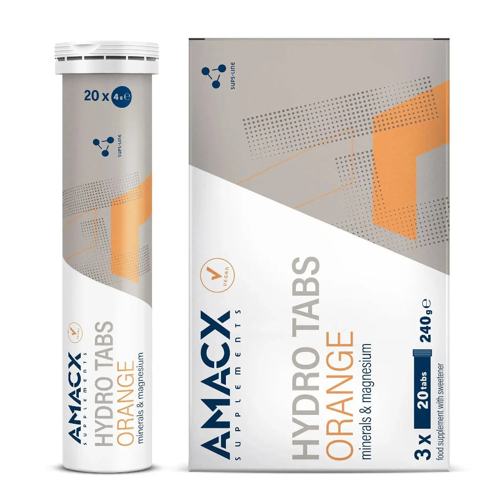 Amacx Sports Nutrition Hydro Tabs Orange (3 pack)