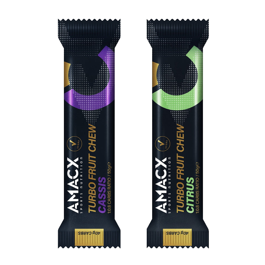 Amacx Sports Nutrition Turbo Fruit Chew Cassis (12 Pack)