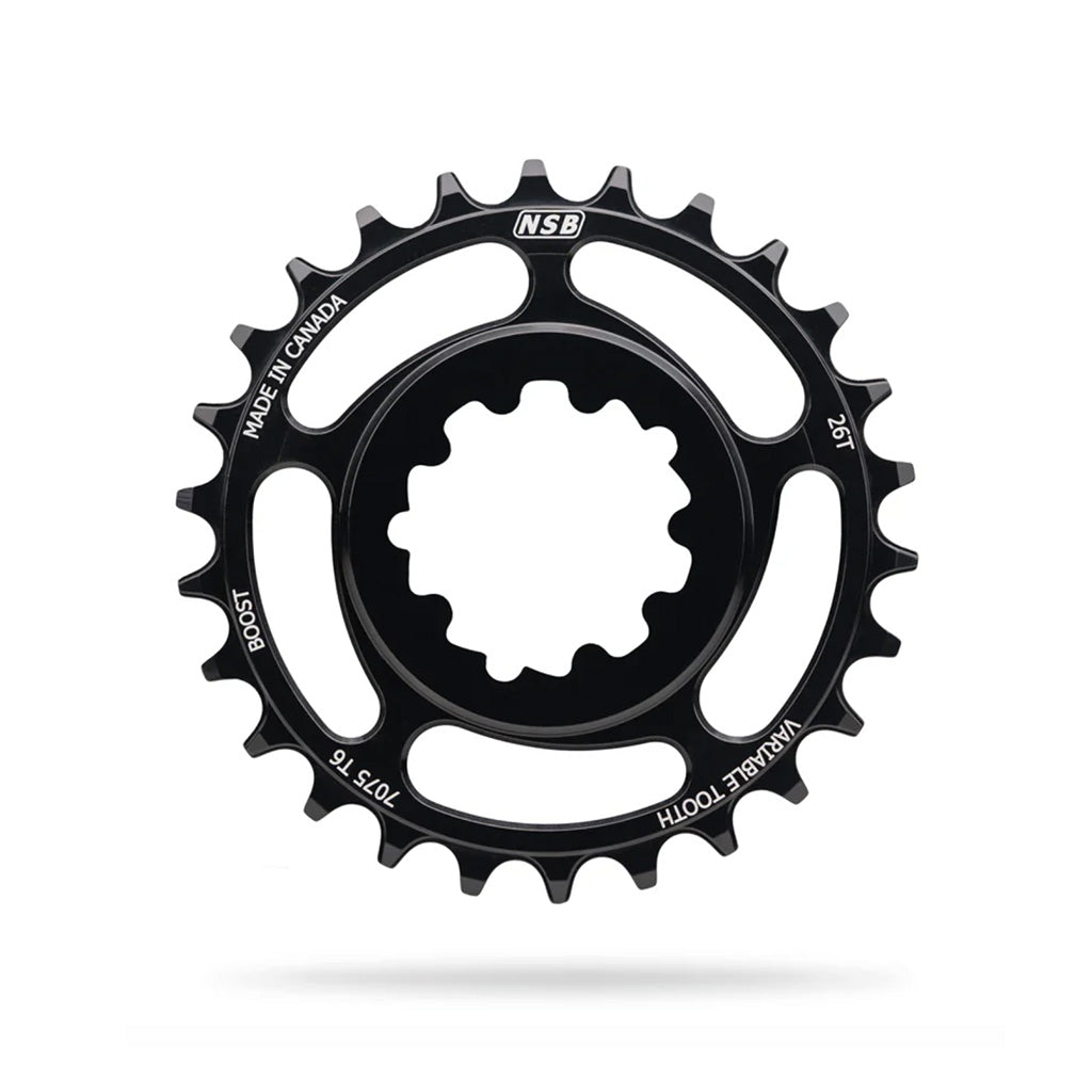 Plateau à dents variables North Shore Billet montage direct SRAM Boost