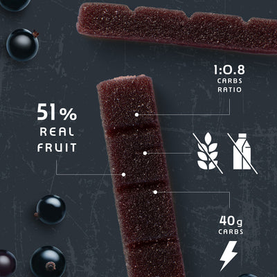 Amacx Sports Nutrition Turbo Fruit Chew Cassis (12 Pack)