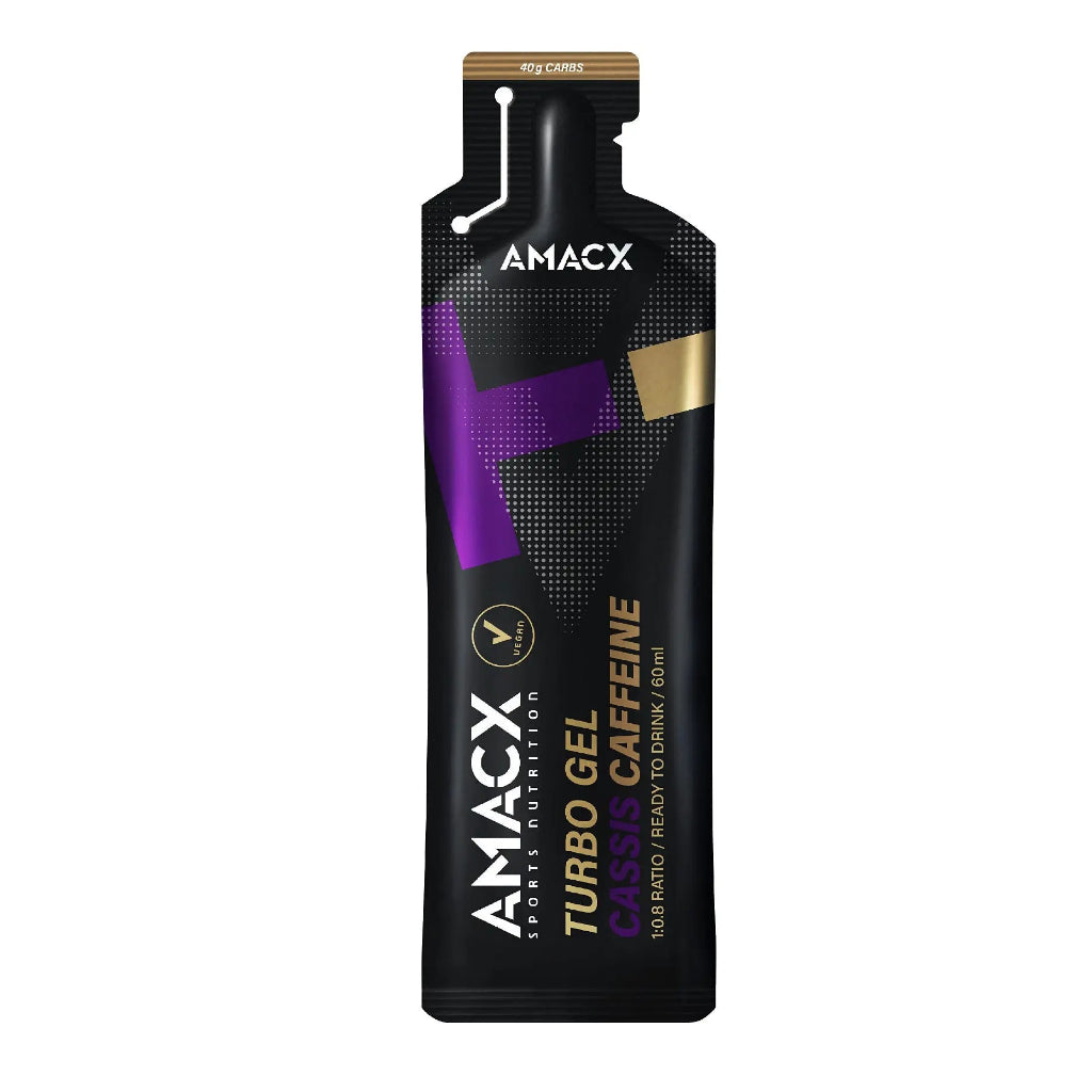 Amacx Sports Nutrition Turbo Gel Cassis Caffeine (12 pack)