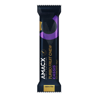 Amacx Sports Nutrition Turbo Fruit Chew Cassis (12 Pack)
