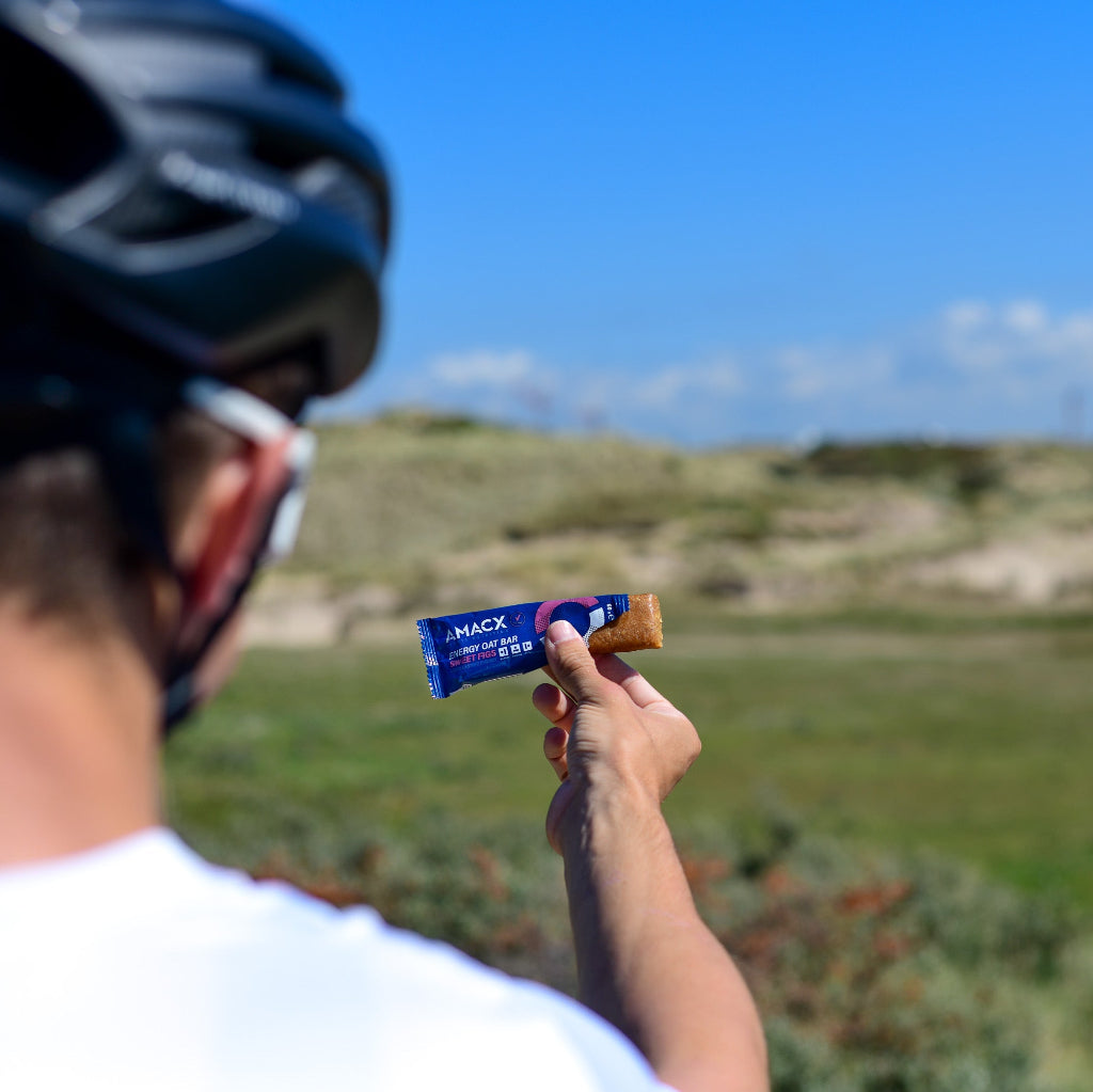 Barre d'énergie à l'avoine Amacx Nutrition Sportive Figues Douces (pack de 12)