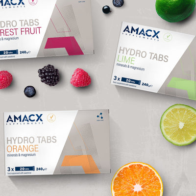 Amacx Nutrition Sportive Hydro Tabs Fruit des Bois (3 paquets)