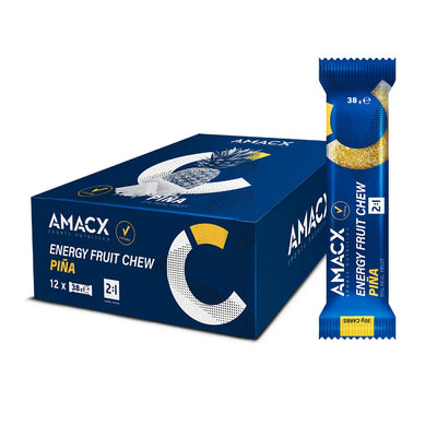 Amacx Sports Nutrition Energy Fruit Chew Piña (12 pack)