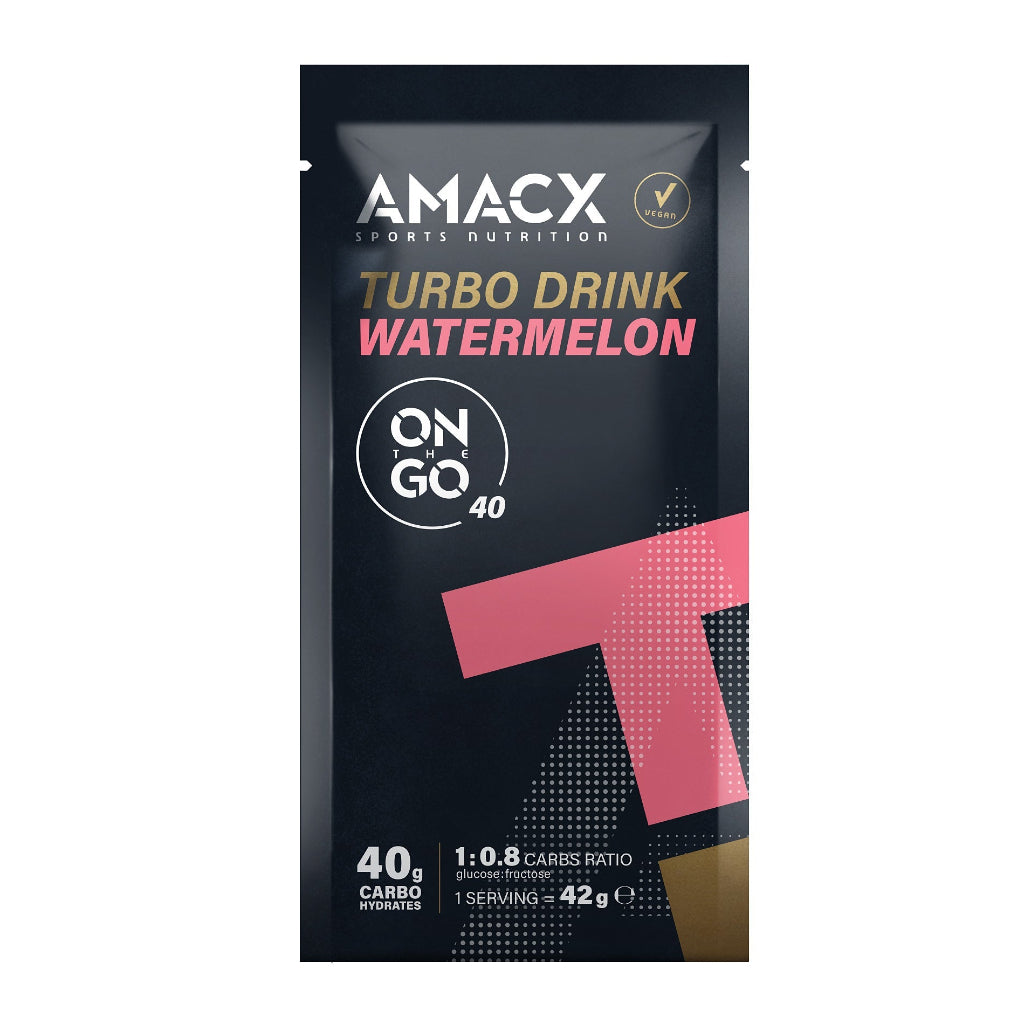 Amacx Nutrition Sportive Turbo Boisson À Emporter Pastèque (12 pack)