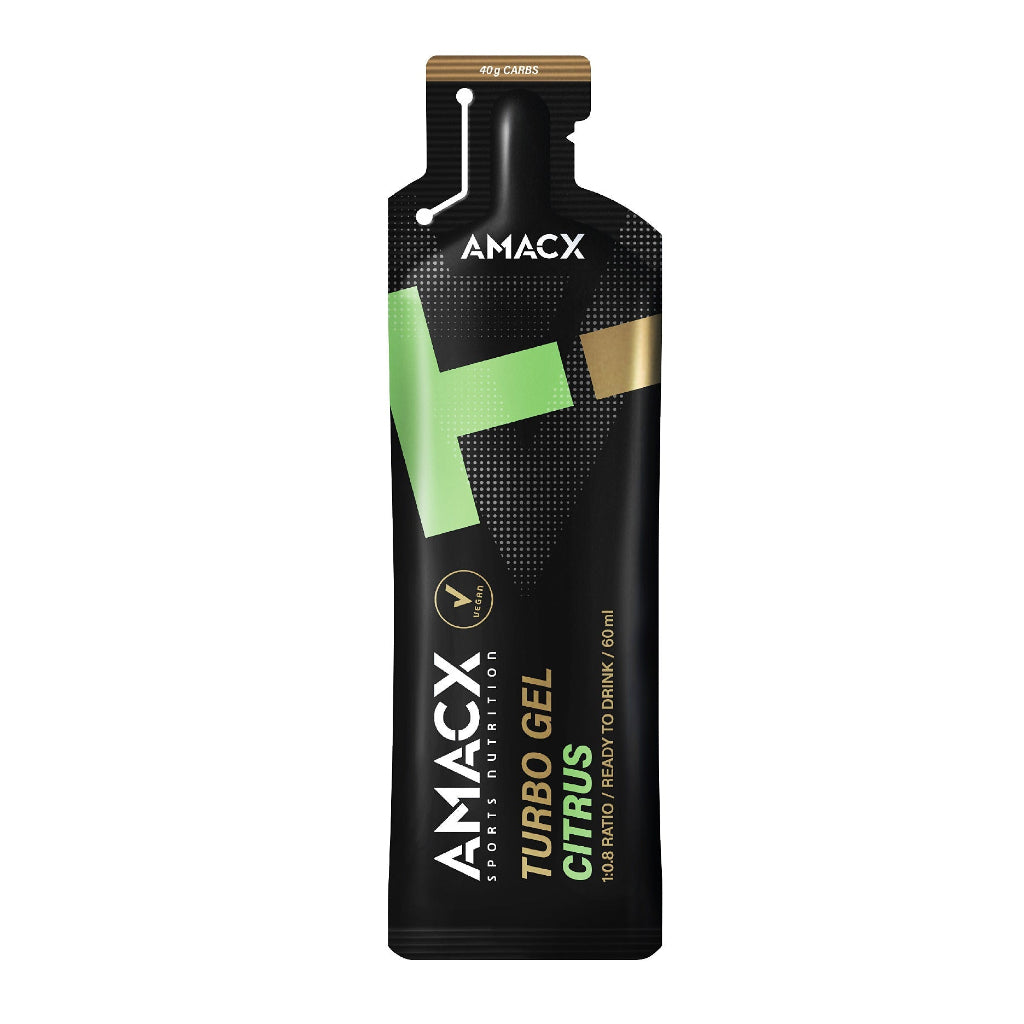 Amacx Sports Nutrition Turbo Gel Citrus (12 pack)