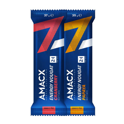 Amacx Nutrition Sportive Énergie Nougat Canneberge (12 pack)