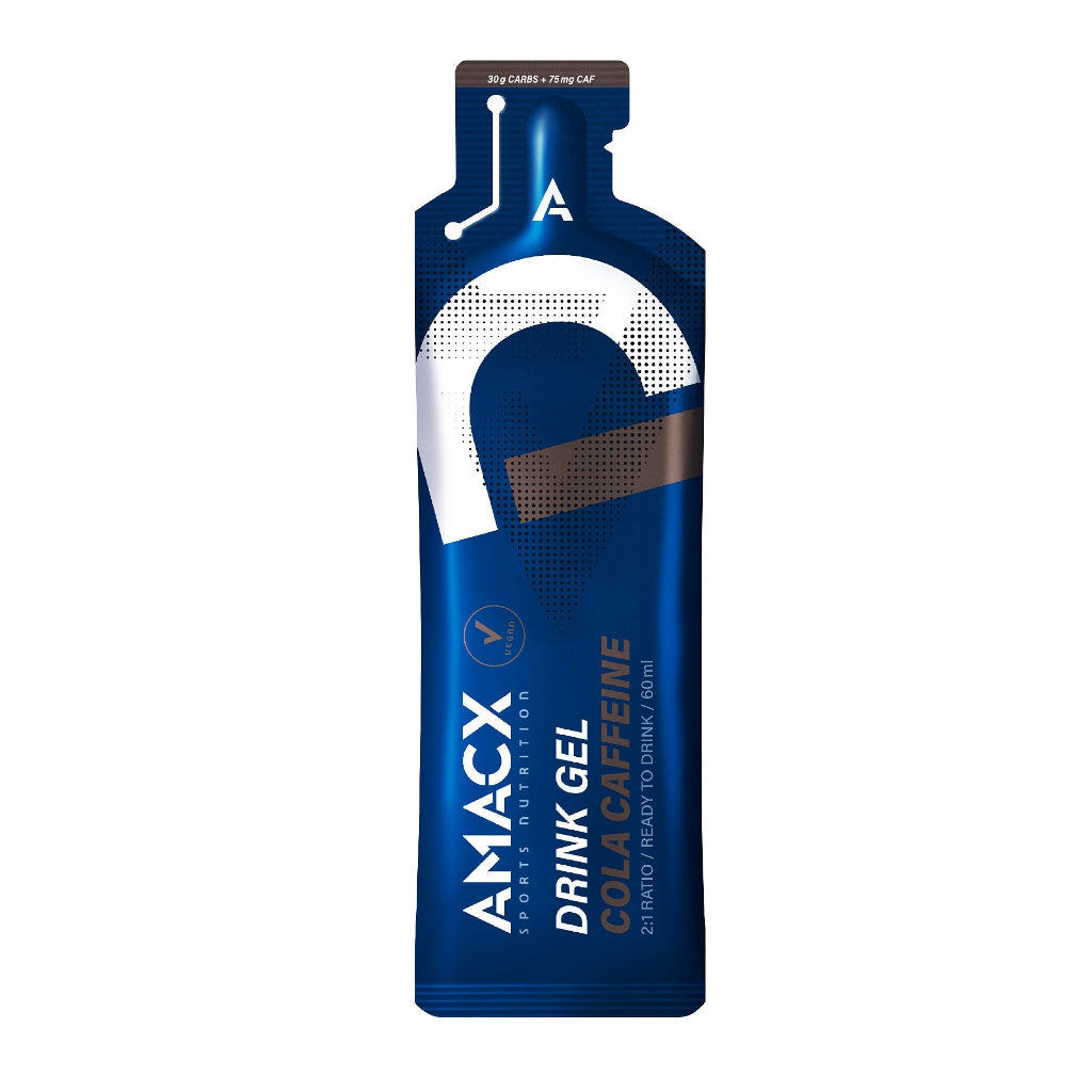 Amacx Sports Nutrition Drink Gel Cola Caffeine (12 pack)