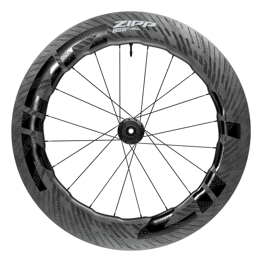 Zipp 858 NSW Roues à disque tubeless Center Lock
