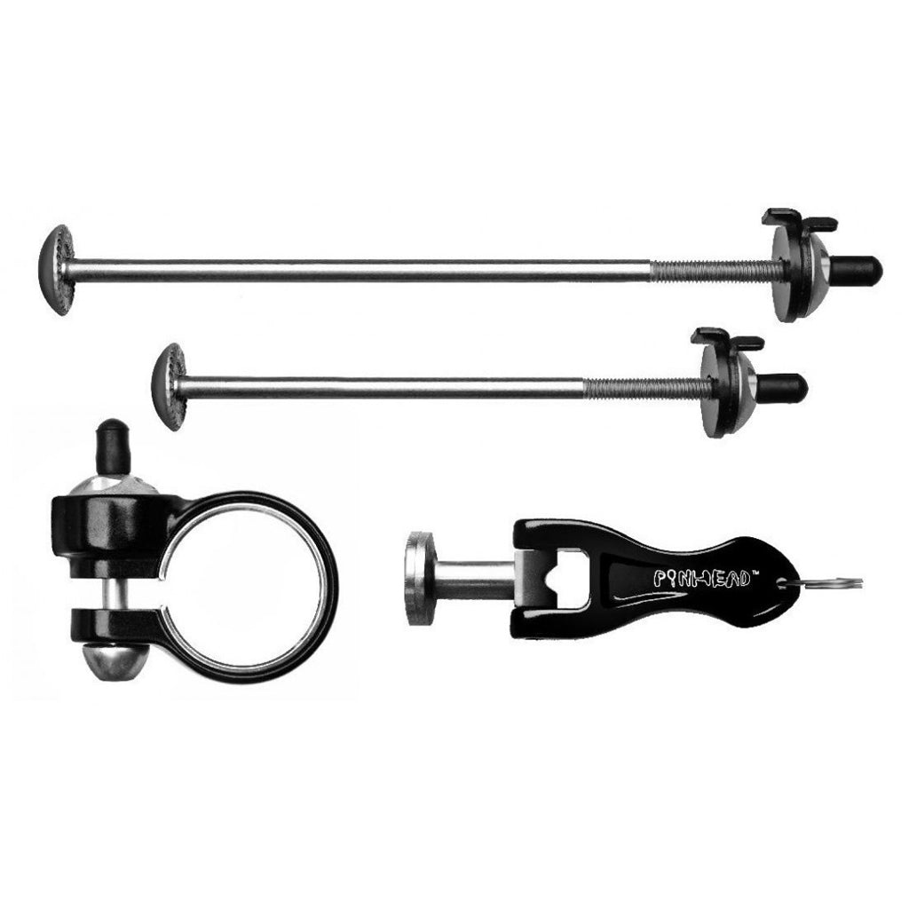 Pinhead Quick-Release 3-Pack: Locks for Wheels and Seatpost