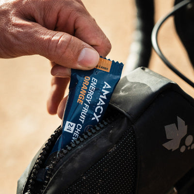 Amacx Nutrition Sportive Énergie Fruit à Mâcher Orange (12 pack)