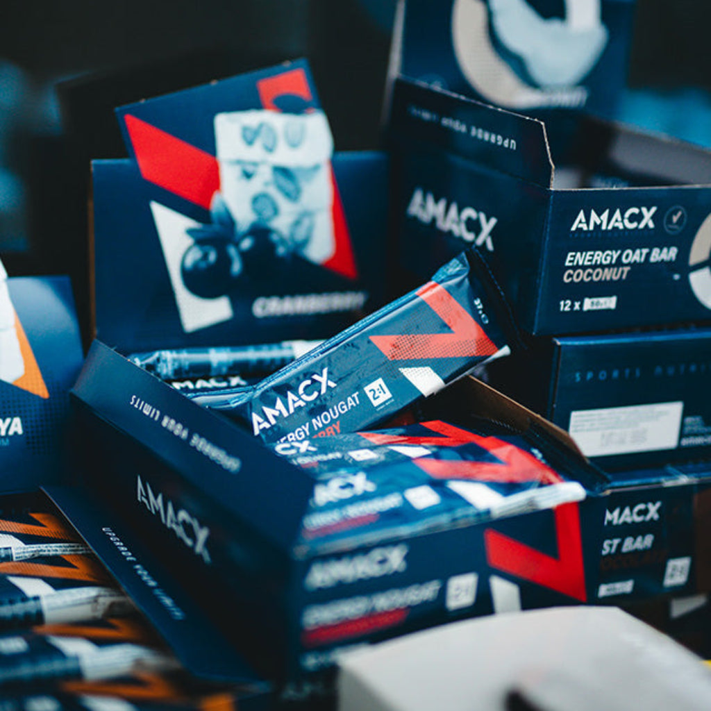 Amacx Nutrition Sportive Énergie Nougat Canneberge (12 pack)