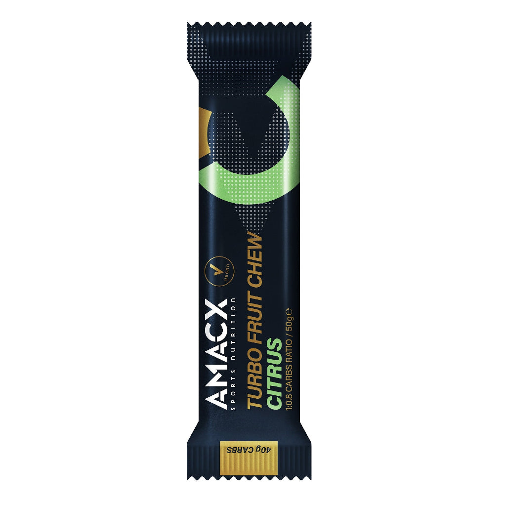 Amacx Sports Nutrition Turbo Fruit Chew Citrus (12 Pack)