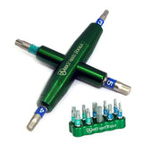 Abbey Bike Tools 4-Way Multi-tool With Interchangeable Bits & Holder