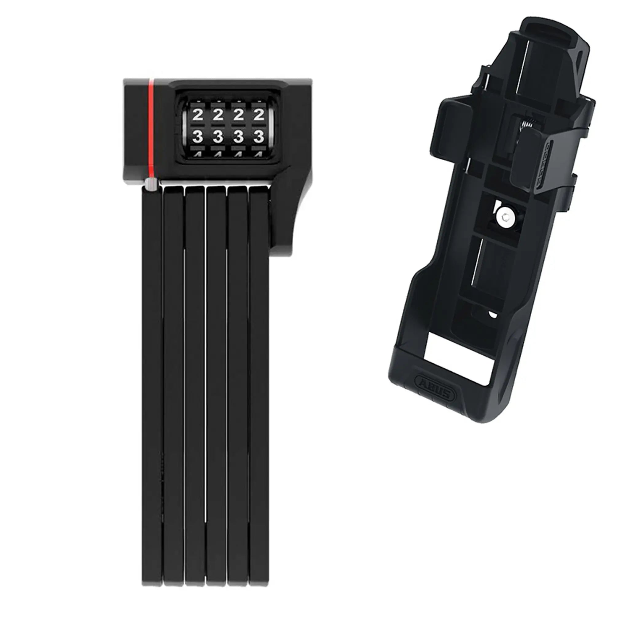 Abus Bordo uGrip 5700C Cadenas pliant à combinaison 80 cm