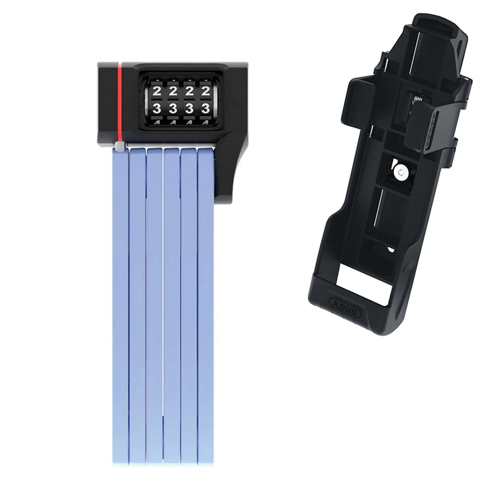 Abus Bordo uGrip 5700C Cadenas pliant à combinaison 80 cm