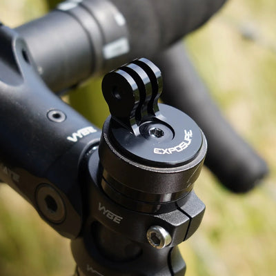 Exposure Lights Action Camera Stem Cap Mount