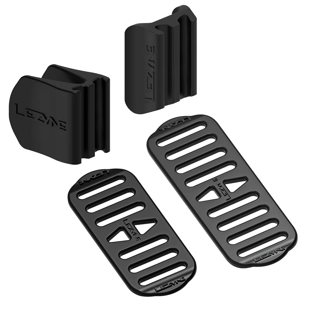Kits d'adaptateurs Lezyne pour tiges de selle en forme de D et aérodynamiques