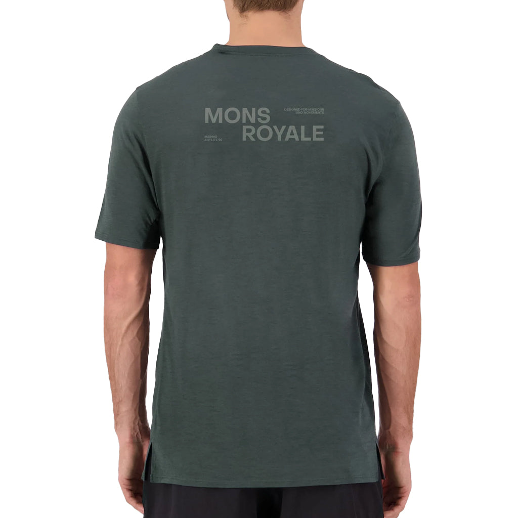 Mons Royale T-shirt Homme Aero Ultraléger en Mérinos