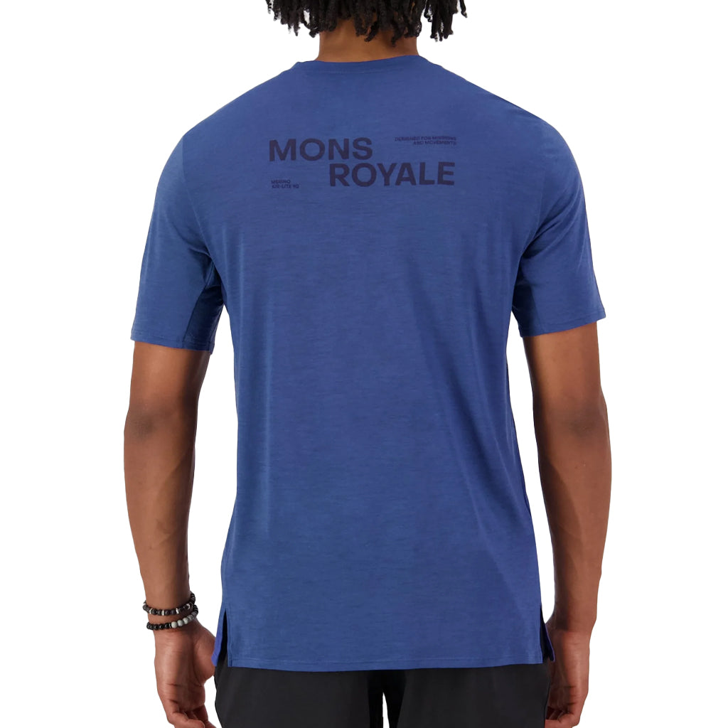 Mons Royale T-shirt Homme Aero Ultraléger en Mérinos