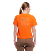 T-shirt court Backroads pour femmes de Peppermint Cycling Co.