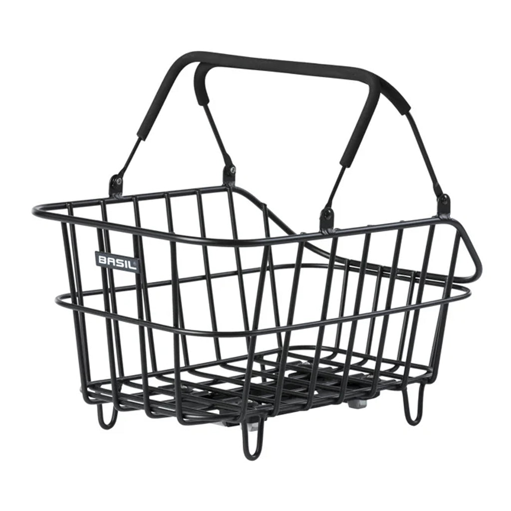 Basil Cento Alu MIK - Bicycle Basket - Rear