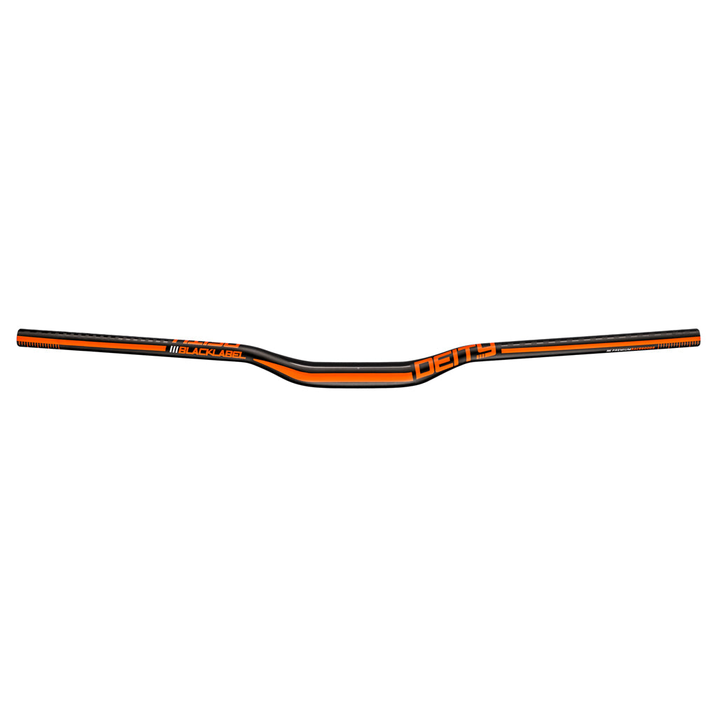 Guidon Deity Blacklabel 31.8mm x 800 - Relevé 25mm