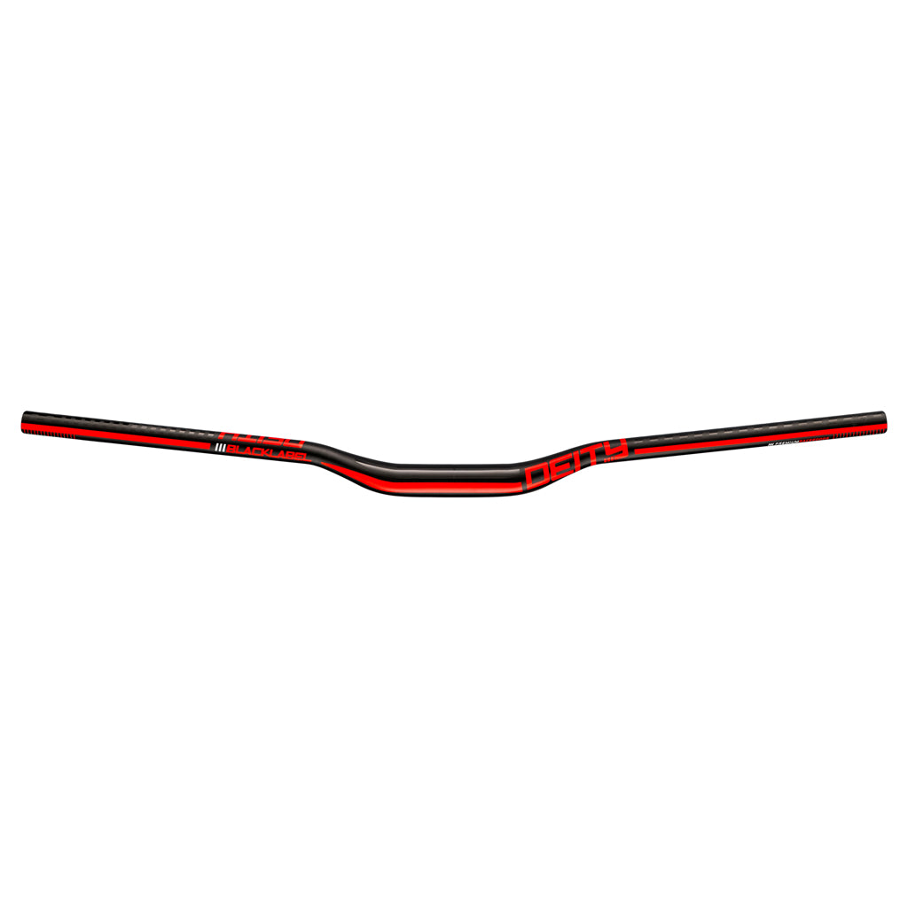 Guidon Deity Blacklabel 31.8mm x 800 - Relevé 25mm