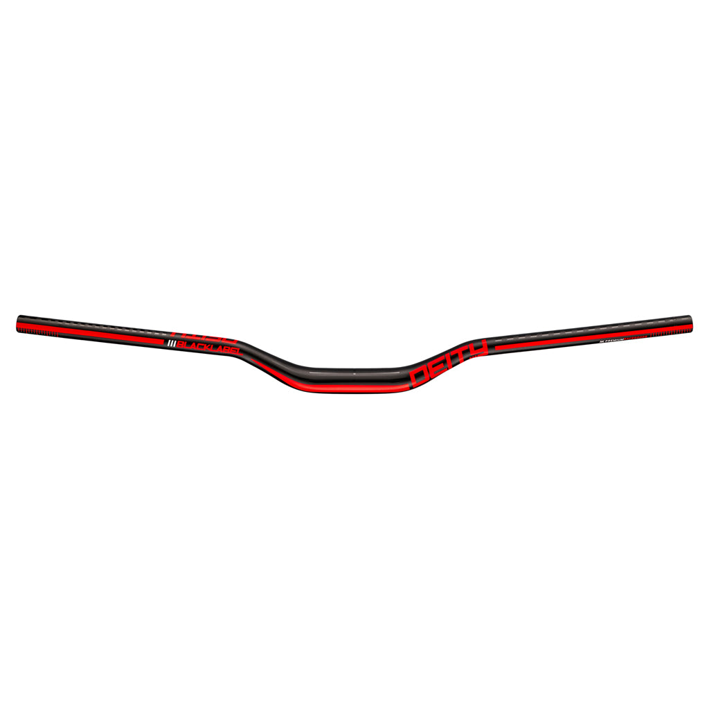 Guidon Deity Blacklabel 31.8mm x 800 - Relevé 38mm