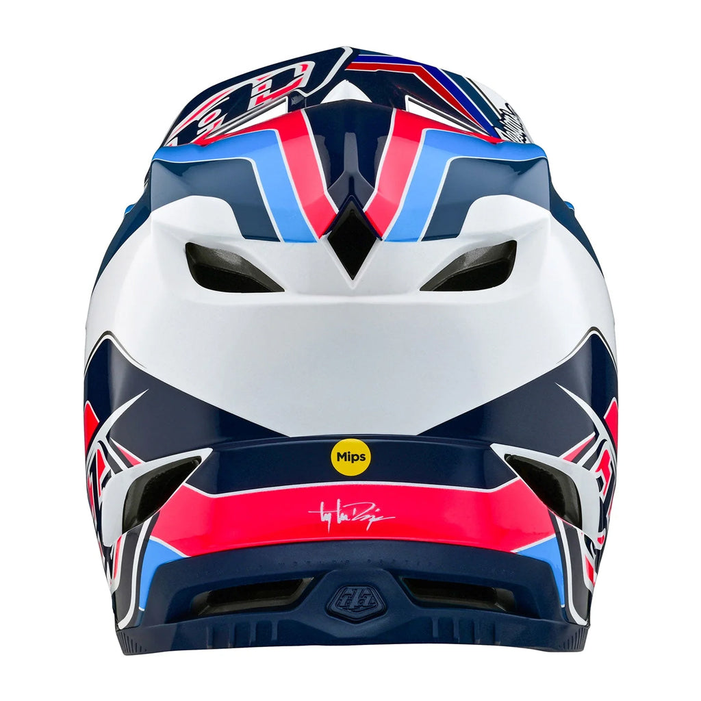 Troy Lee Designs D4 Polyacrylite Helmet w/MIPS - Block