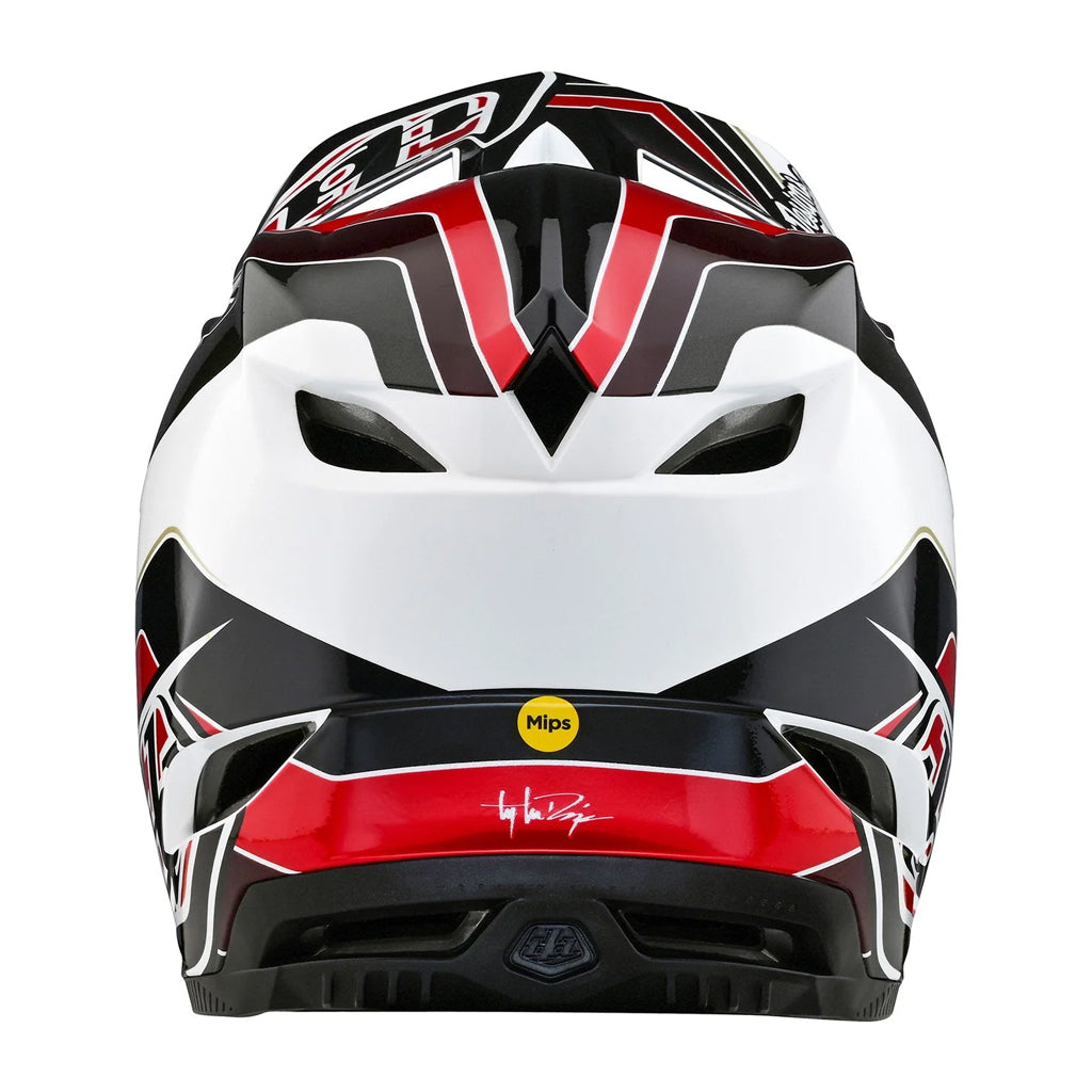 Casque Troy Lee Designs D4 Polyacrylite avec MIPS - Block