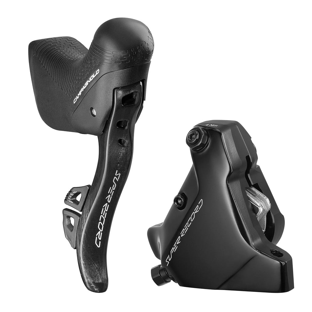 Campagnolo Super Record Wireless 12-Speed Disc Shift/Brake Lever w/Flat Mount Caliper (No Rotor)