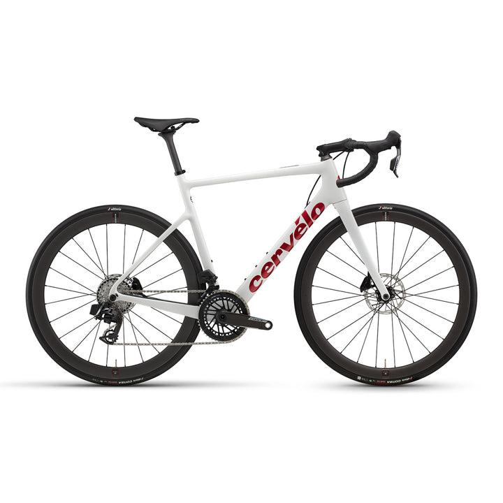 Cervélo ロードバイク ホワイト/レッド Cervélo Caledonia Force AXS – Steed Cycles