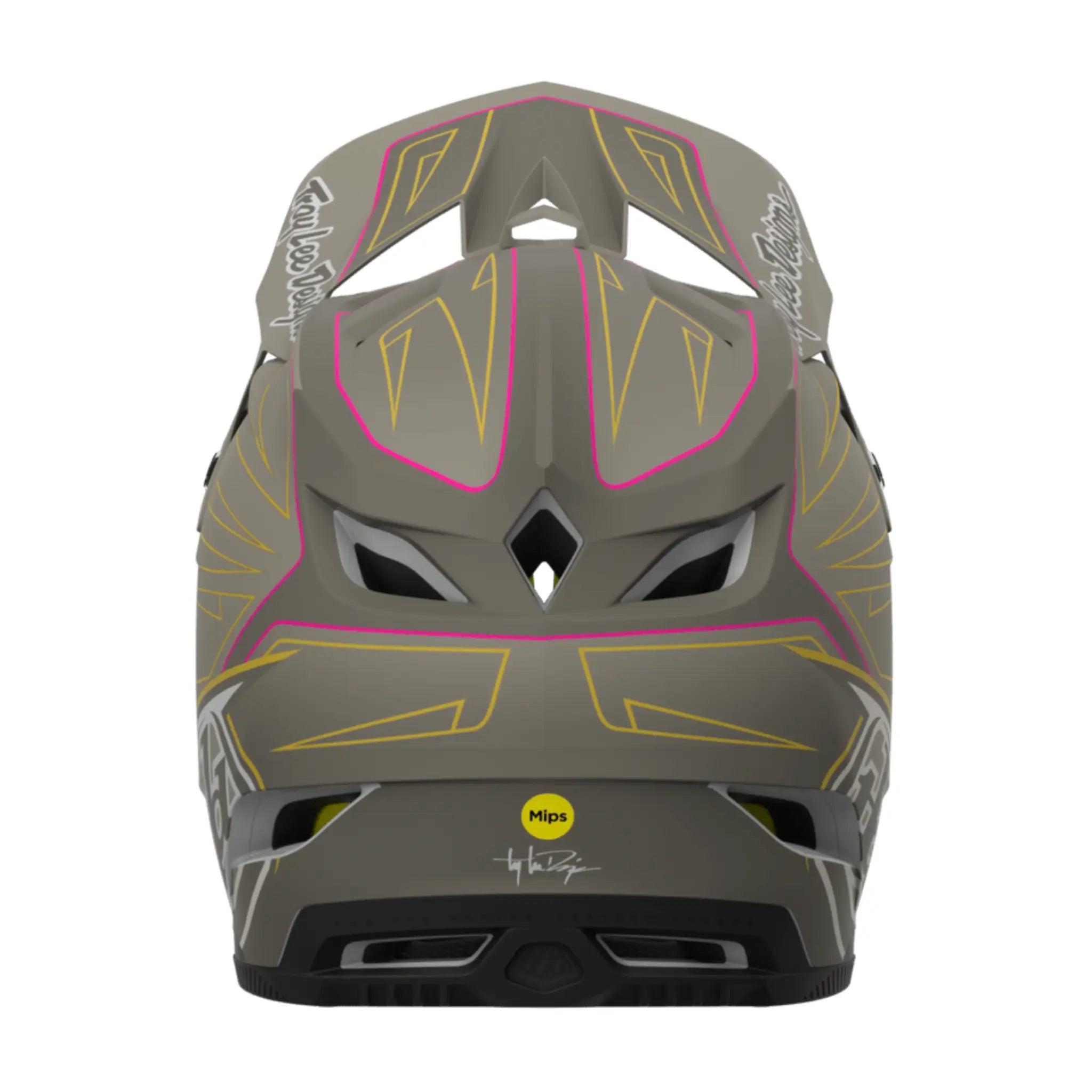 Troy Lee Designs D4 Polyacrylite Helmet w/MIPS - Shadow Pro