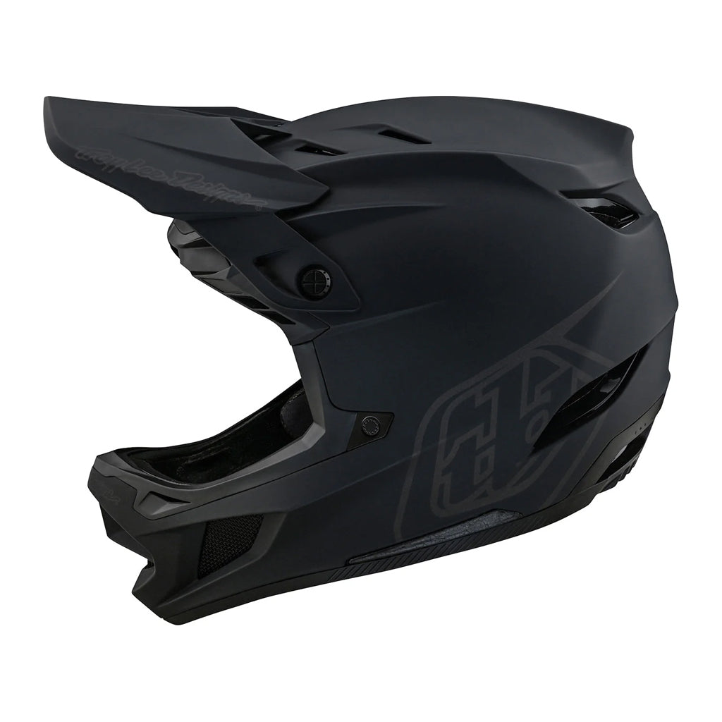 Troy Lee Designs D4 Polyacrylite Stealth Helmet w/MIPS