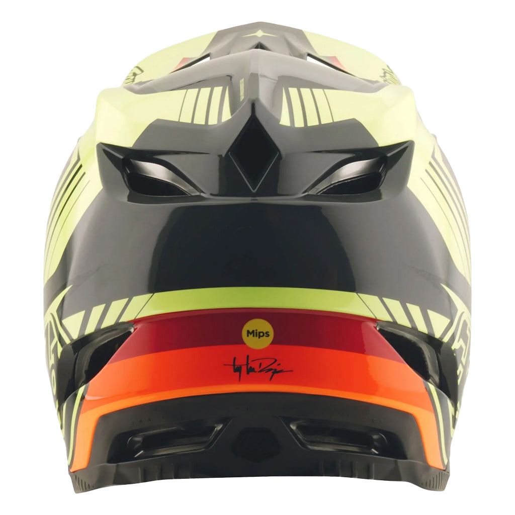 Troy Lee Designs D4 Polyacrylite Helmet w/MIPS - Qualifier