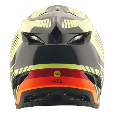 Troy Lee Designs D4 Polyacrylite Helmet w/MIPS - Qualifier