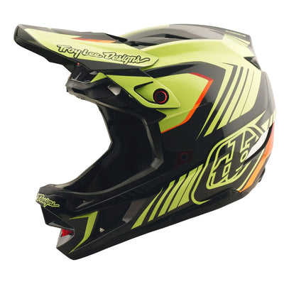 Troy Lee Designs D4 Polyacrylite Helmet w/MIPS - Qualifier